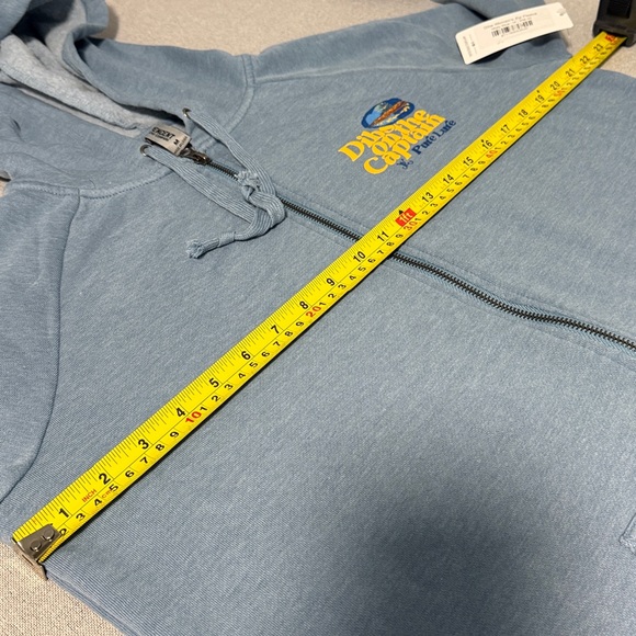 Independent Trading Company Dibs Women’s Zip Fleece Sweater with Hood SZM - Picture 9 of 15